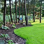Klimatyzowany Z Sauna W Lesie Z Posesja Na Wylacznosc Mazury 度假居 *
